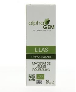 Lilas (Syringa vulgaris) bourgeon unitaire BIO, 50 ml